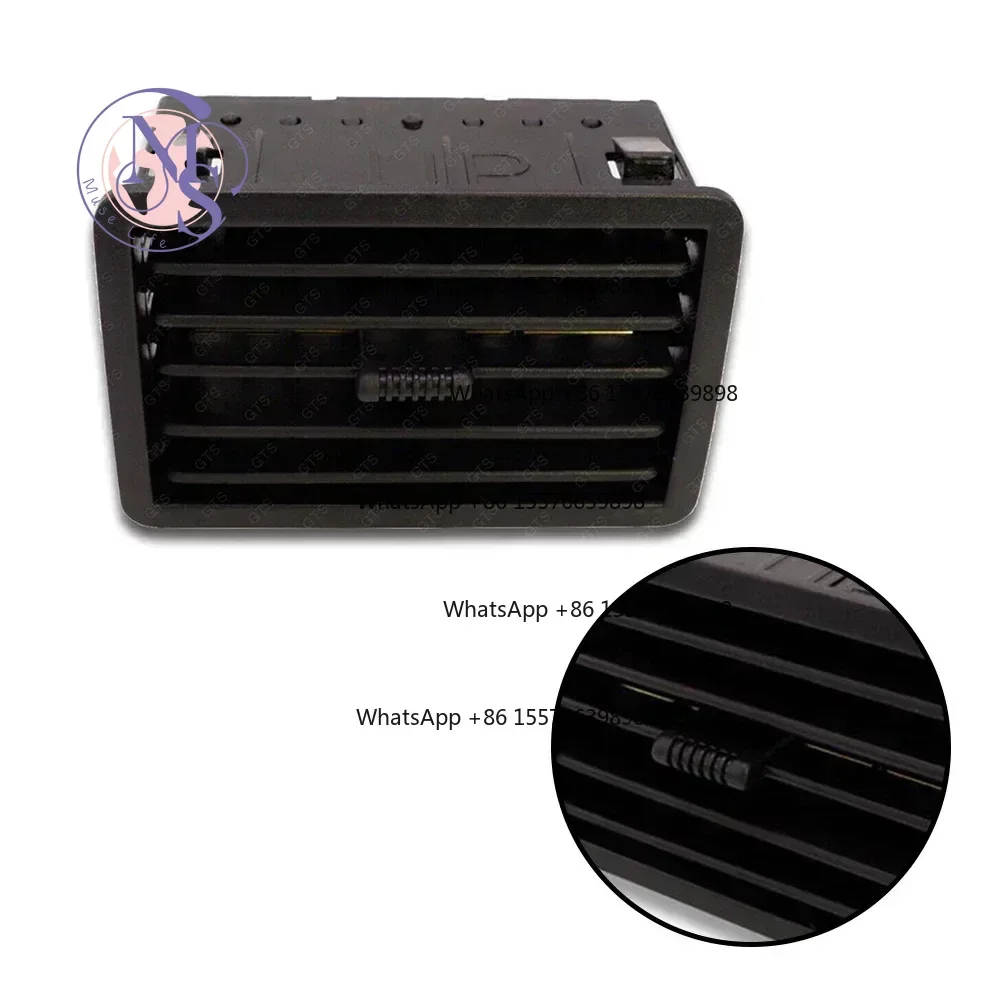 1/4Pcs Black Plastic Air Vent Grille, Auto Air Conditioning Replacement Spare Part