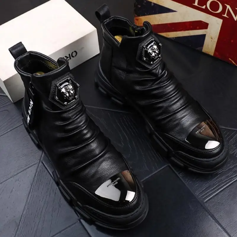 new black gold madman lion casual shoes masculine mens casual shoes absorb youth soft shoes of high quality Zapatos Hombre b4