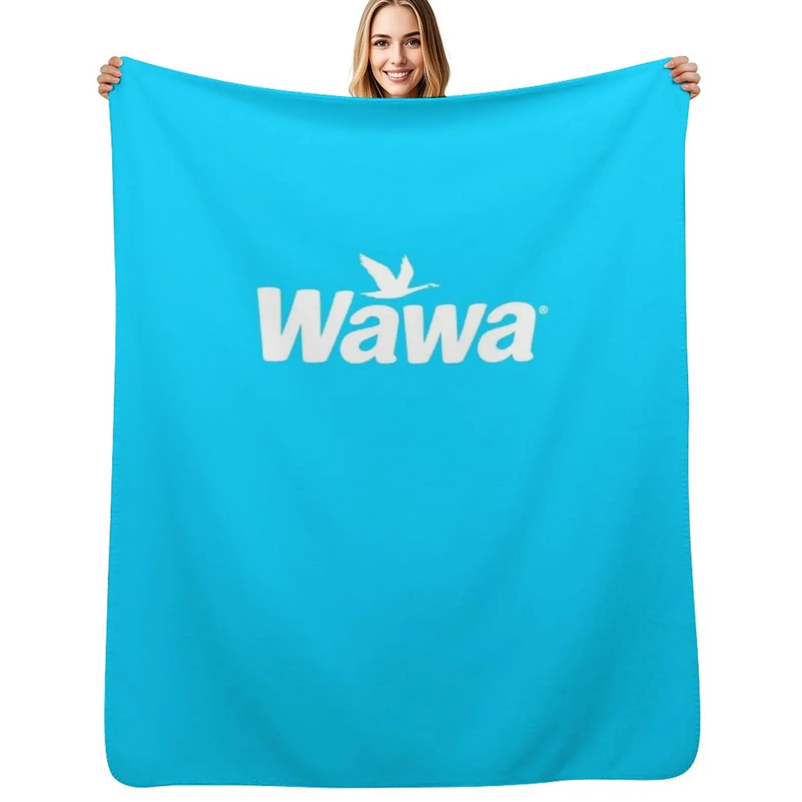 BEST SELLER - wawa logo Merchandise Essential T-Shirt Throw Blanket Custom Large anime decorative Fashion Sofas Blankets