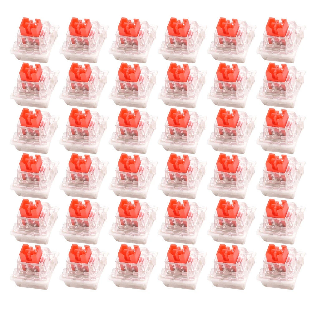 50Pcs/set Keyboard Switch Kit Keyboard Clicker Key Replacement 3 Pin Tactile Switches