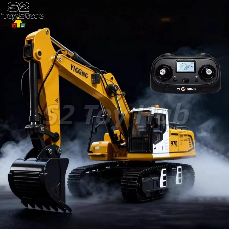 YI GONG Remote Control Alloy Excavator Model 1/50 Scale 970 Wire