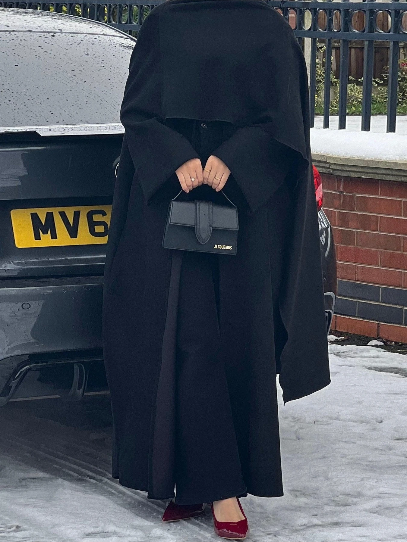 عباية نسائية دبي مع كيب سادة لعيد رمضان سترة إسلامية عبايات فيستدوس لارغوس إسلامية ملابس خارجية متواضعة رداء عربي طويل