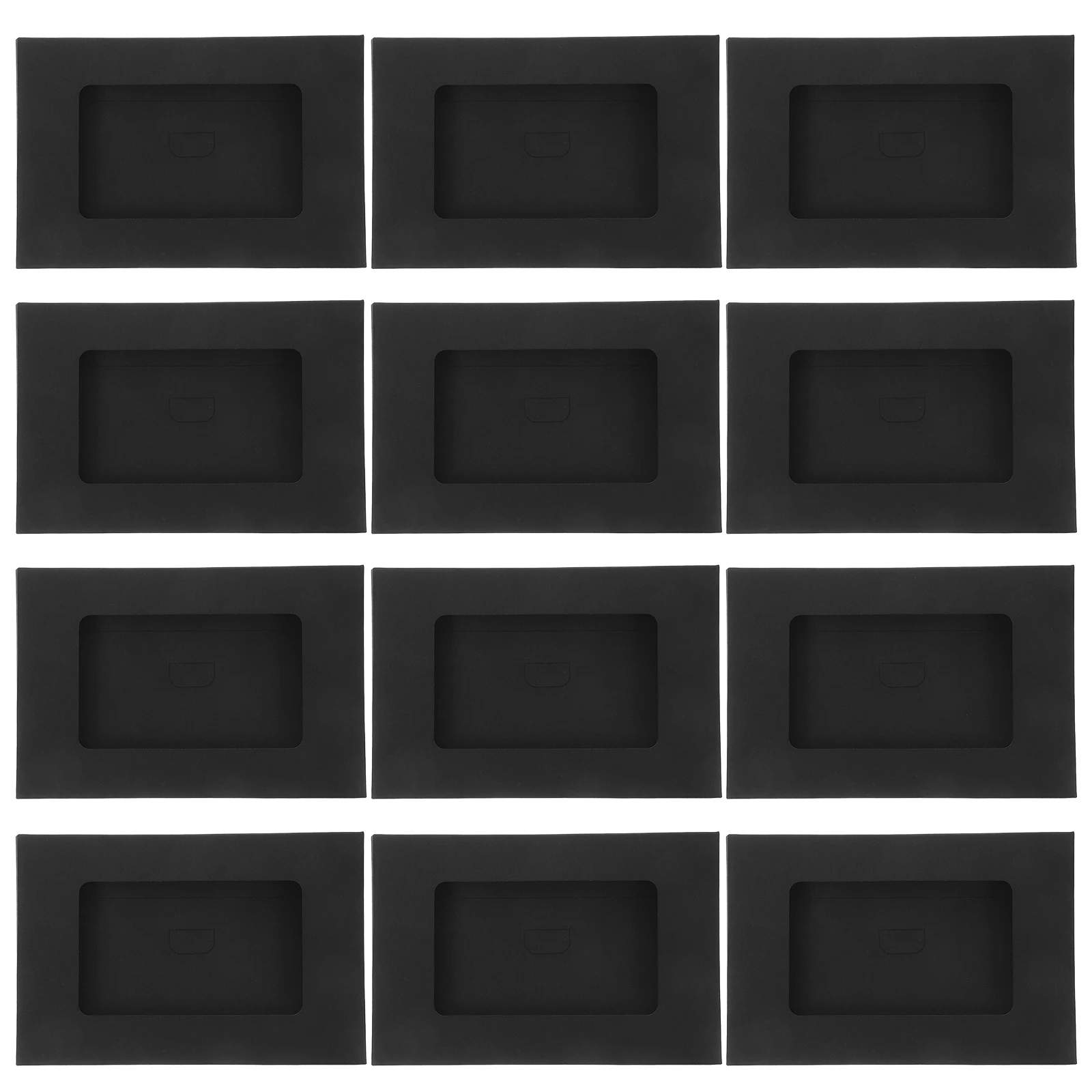 

30 Pcs Postcard Box Blank Gallery Frames Open The Window Paper Business Envelopes