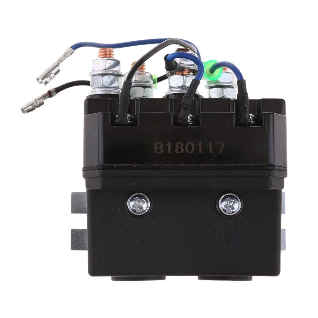 

200 Ampere DC Winch Motor Reverse Solenoid Relay Switch 12 Volt Contactor/