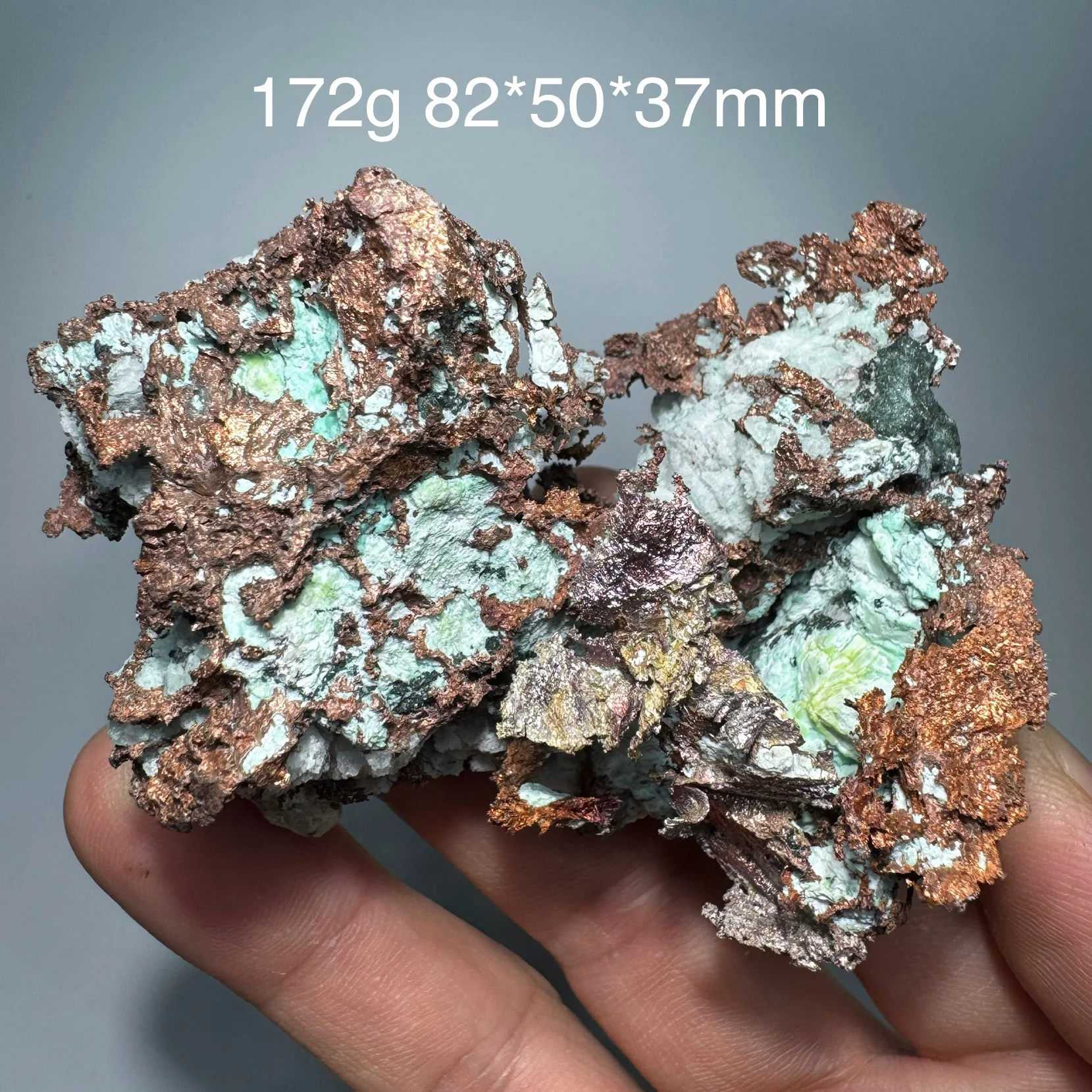 JIANGXI Natural Copper Mineral Specimen Malachite Rock Healing Stone Home Decor Gift