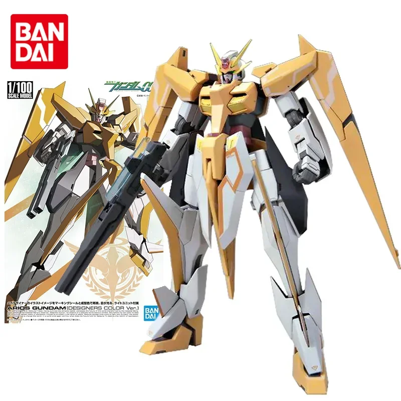 

Bandai Genuine Gundam Model Kit Аниме Фигурка ТВ 19 1/100 Arios Designers Color Gunpla Аниме Фигурка Игрушки для детей