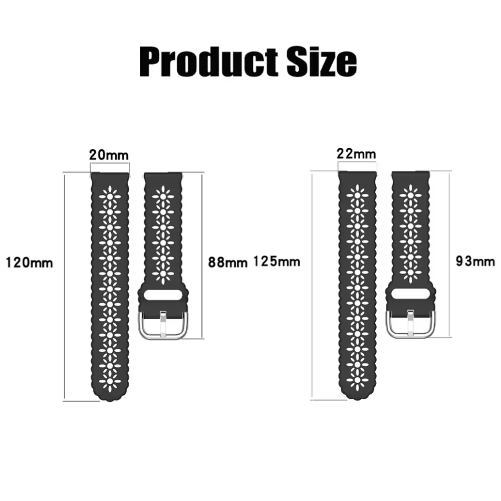 20mm 22mm Silicone Band For Huami Amazfit Balance 2 Strap Amazfit BALANCE/GTR 4 2e/GTR3 Pro GTS 4/2mini bip 6/Bip 3 Pro Bracelet