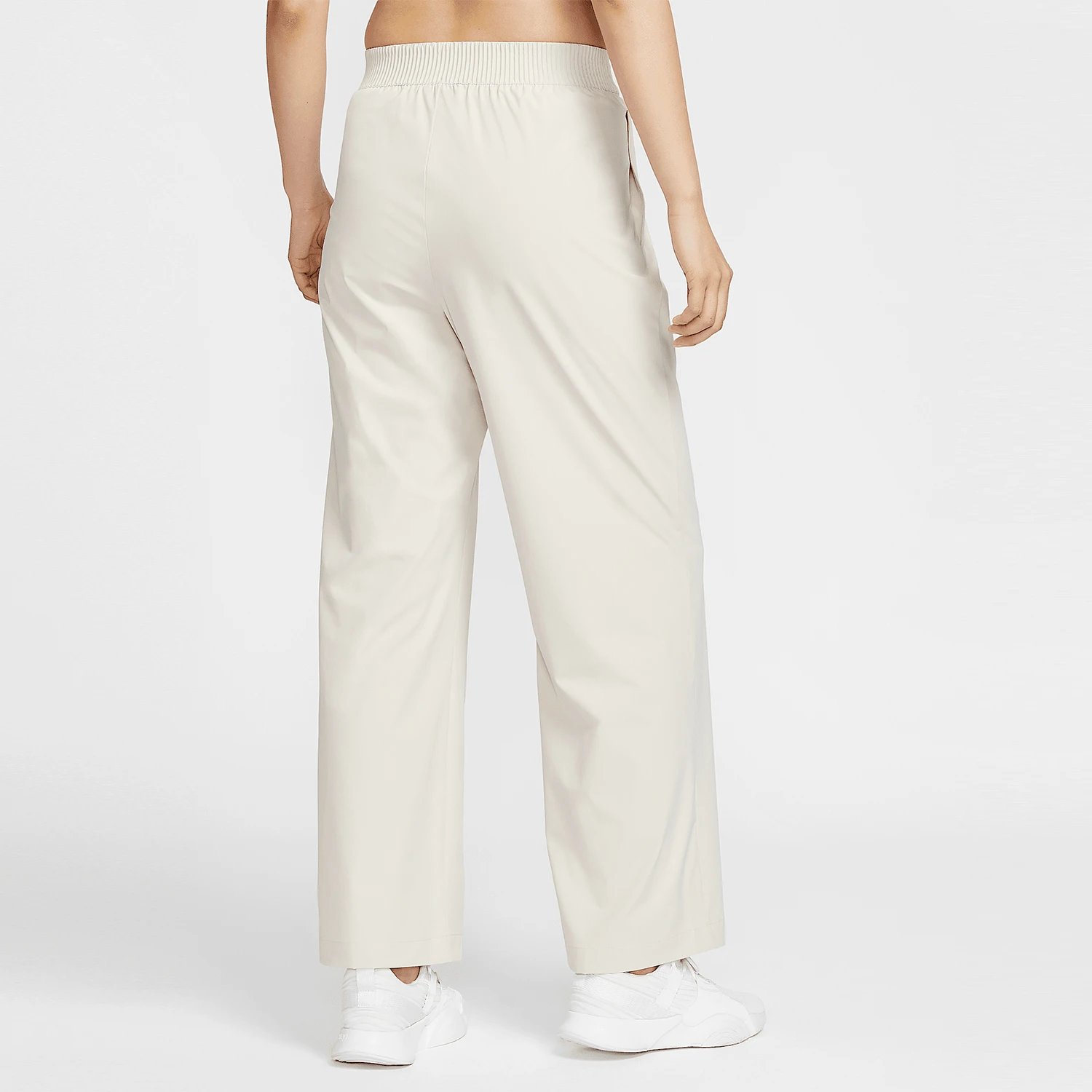 Nike genuine women's simple high waist loose wide leg breathable pants HQ0236-104