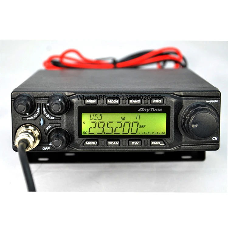 Anytone AT-6666 10 METER RADIO AM FM SSB 25.615-30.105 MHz High Power CB Radio