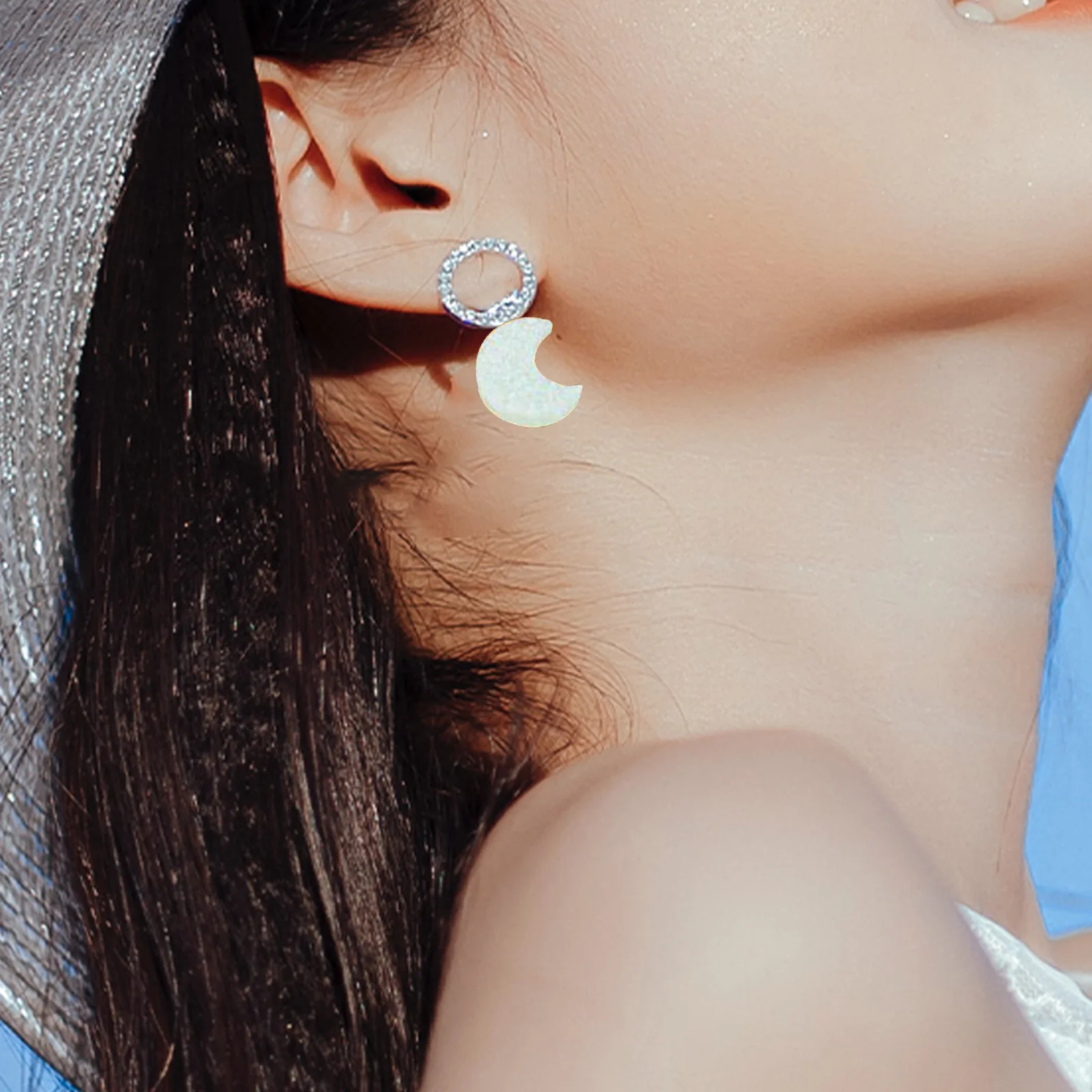 

6Pcs DIY Earrings Mold Silicone Small Pendant Molds Creative Handmade Craft Gift Ear Studs Mold Small Pendants Mould