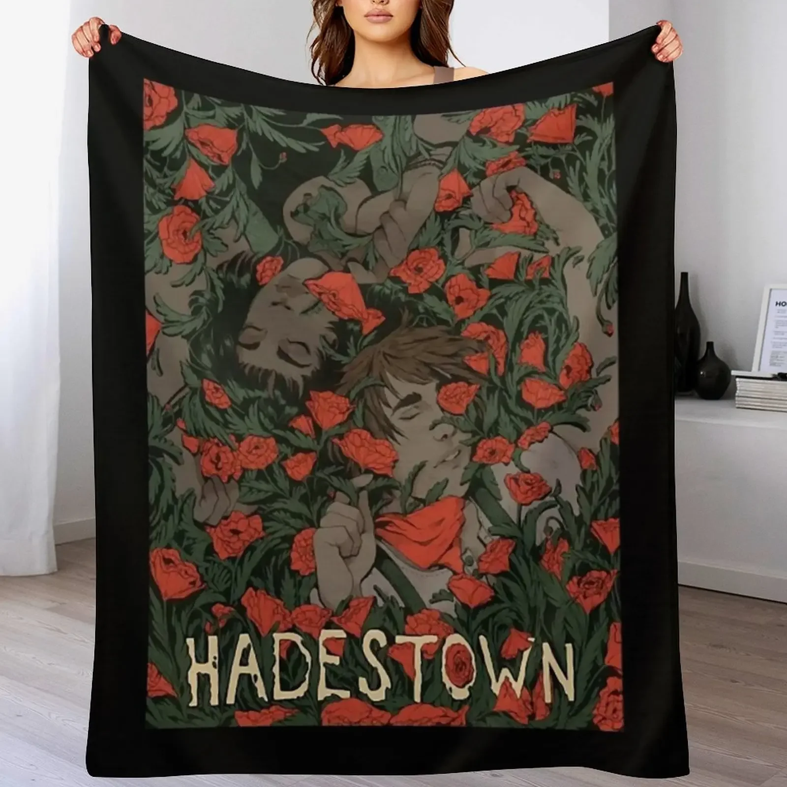 Way Down Hadestown Throw Blanket Bed linens Sofa Quilt Blankets