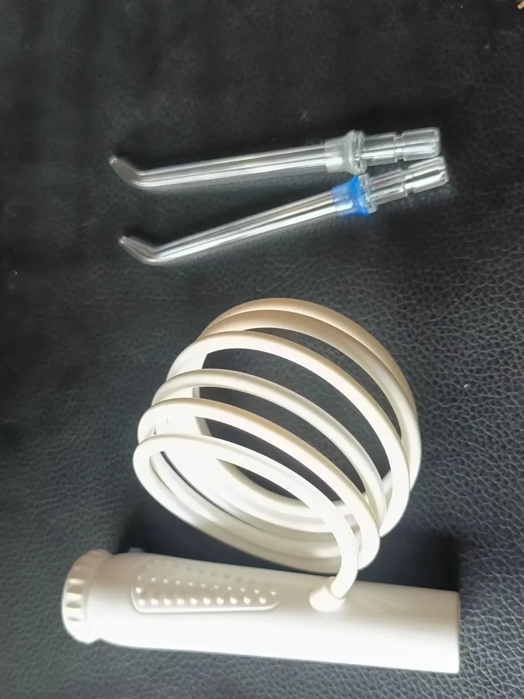 

1PCS replacement handle water hose + 2PCS nozzles for Waterpik WP-70EC flosser repair parts