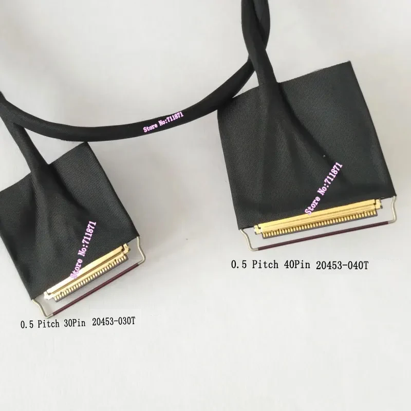 

50 см 30 40-контактный eDP 4 полосы Кабель экрана Линия для MV238QUM-N20 40-контактный на 30-контактный 4-контактный провод GV238QUM-N20 eDP Screen Line Провод