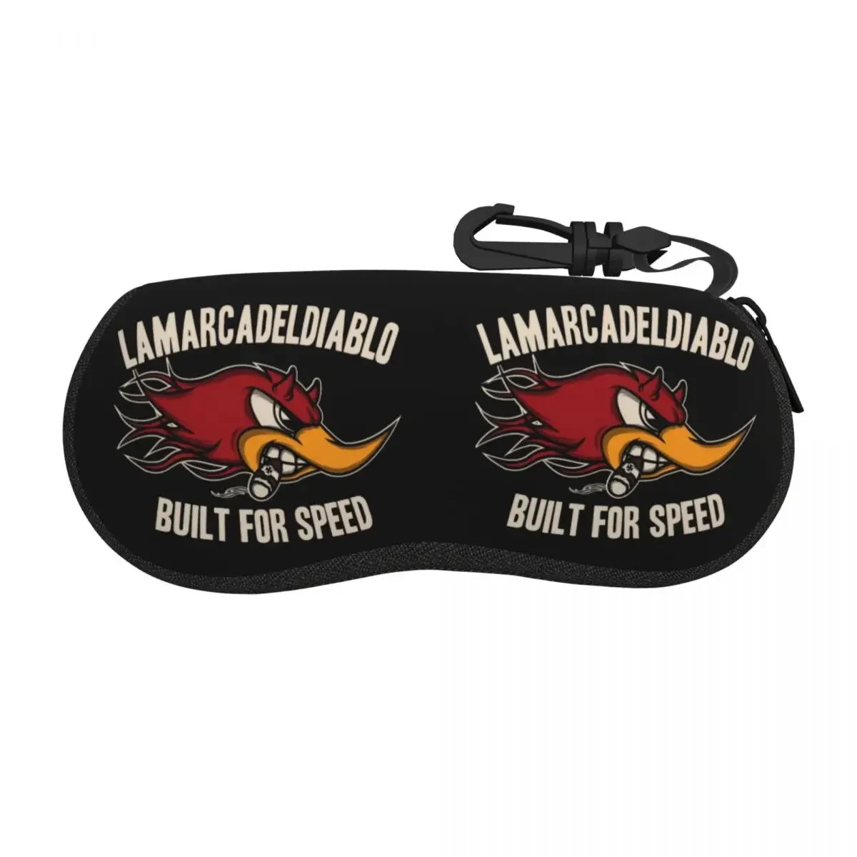 Clay Smith Cams Vintage Smoking Bird Logo Glasses Case Printing Box Mr. Horsepowers Glasses Storage Box Ins Glasses Box