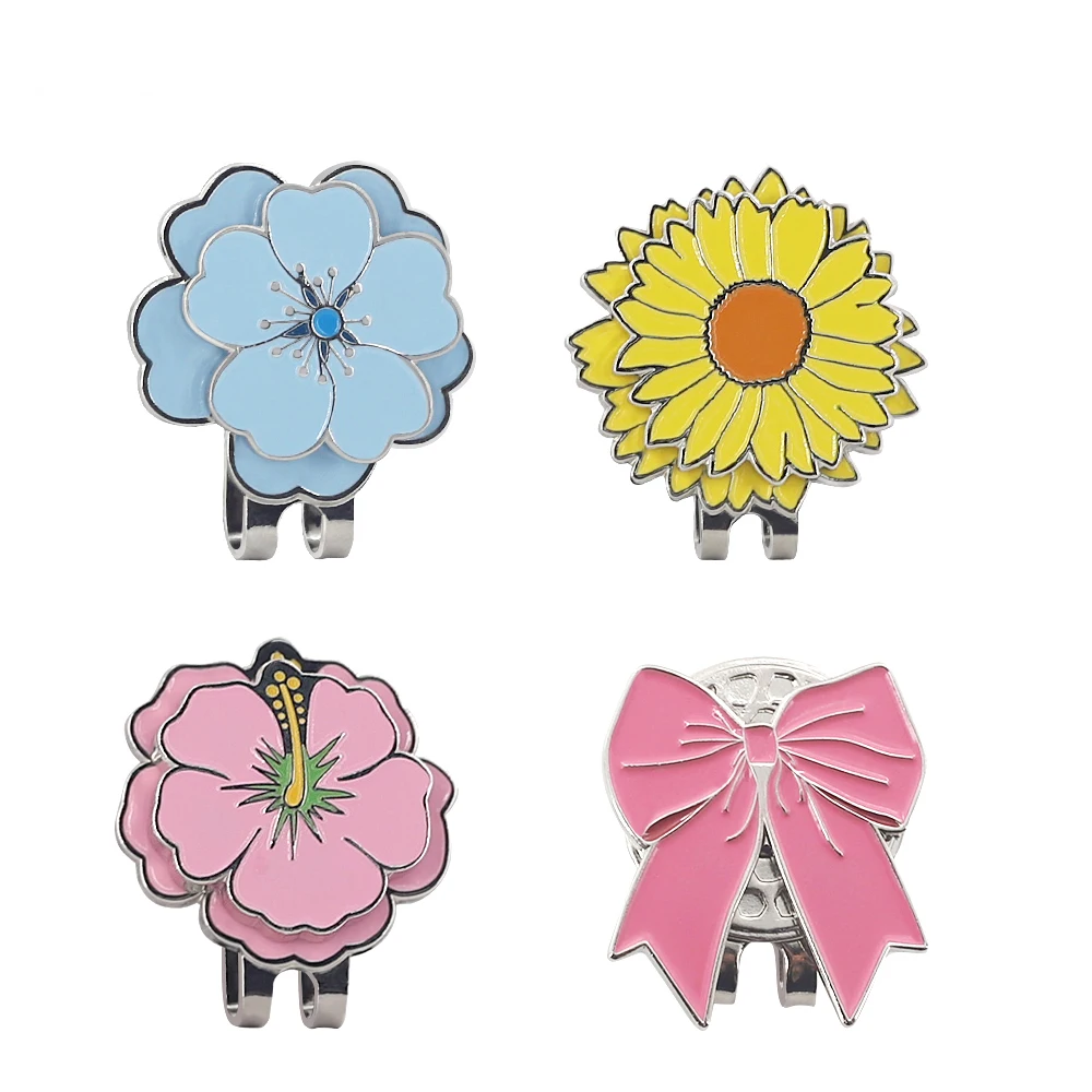 Golf Ball Mark mit Golf Hut Clip Magnetische Legierung Birdie One Putt Adler Tiger Kappe Handschuh Design Golf Marker Männer Frauen Drop Schiff – Detail 3