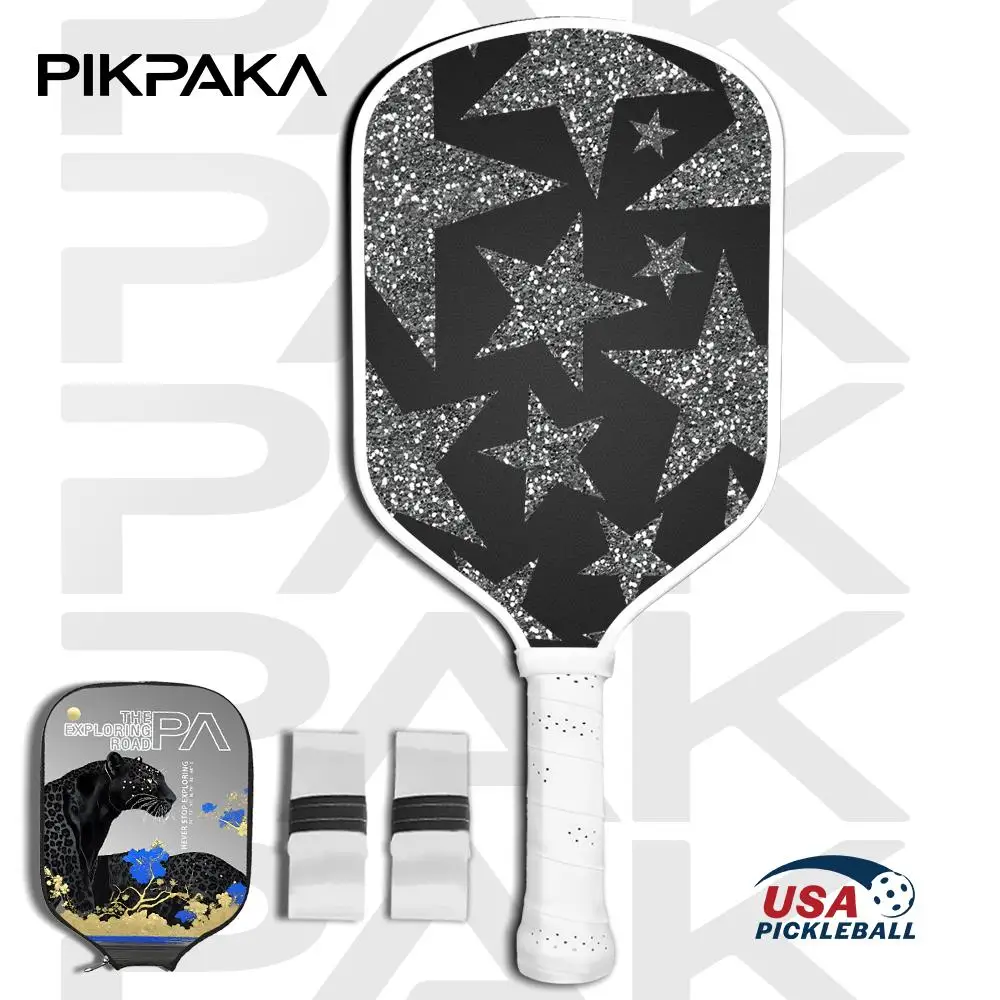 مجموعة مجداف كرة البيسبول المعتمدة من USAPA T700 من ألياف الكربون Unibody الحرارية مع طاقة أساسية على شكل قرص العسل 16 مم ودبوس عصري راقي #1