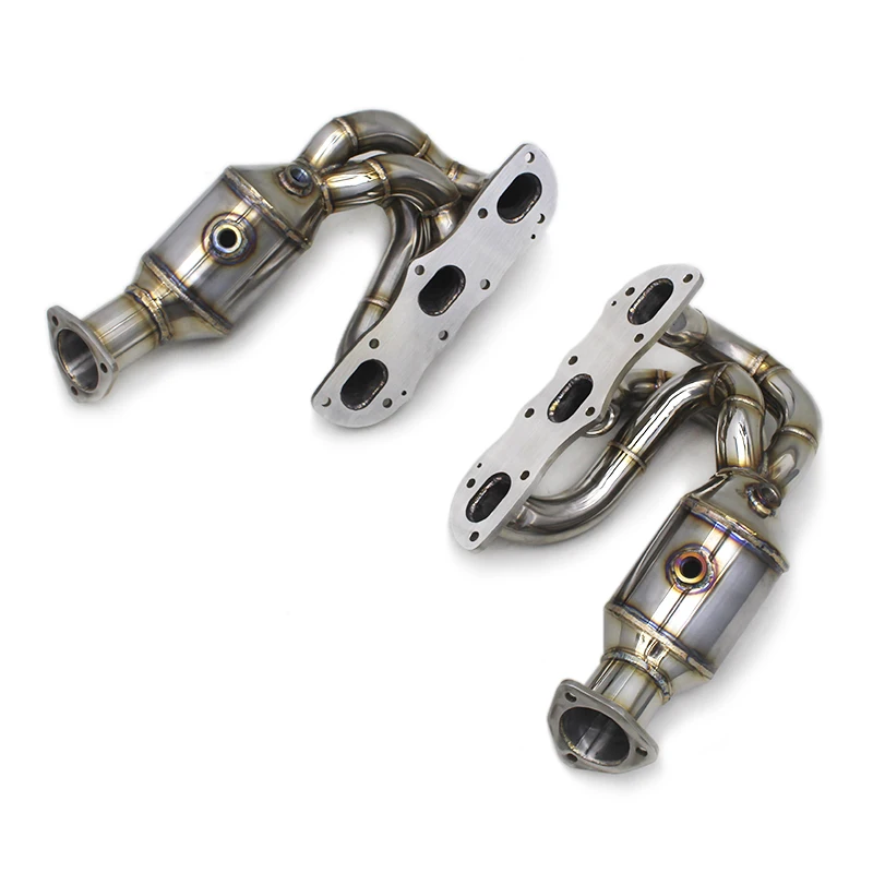 

LXBY-Performance Header For Porsche Boxster/Cayman 987.2 2004-2013 100/200/300/400 Cell Catalyst Stainless Steel Exhaust Pipe