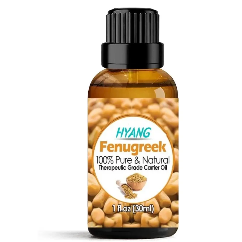 HYANG Fenugreek Essential Oil (100% PURE & NATURAL - UNDILUTED) Therapeutic Grade - Huge 1oz.