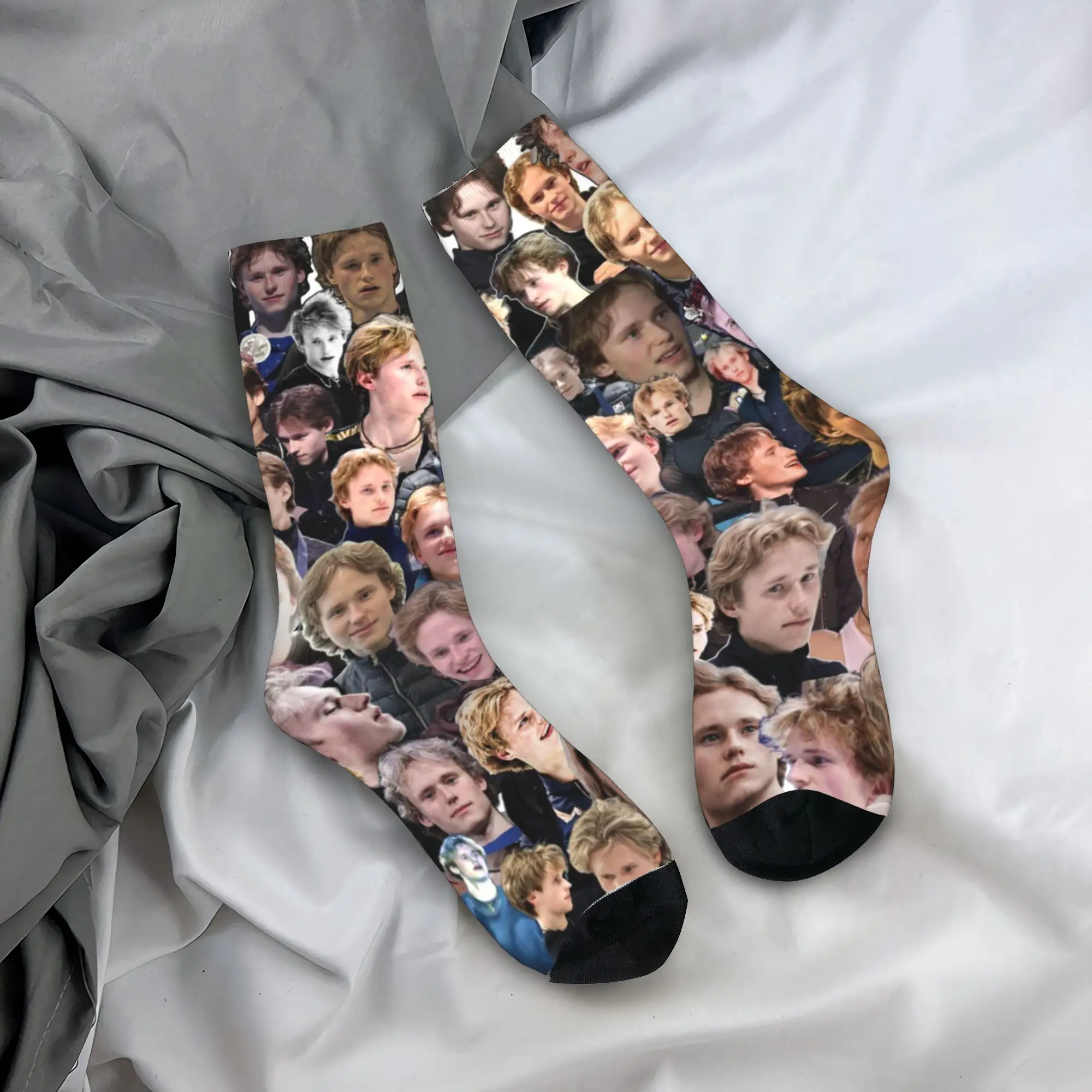 

Универсальные носки Илии Малинина для фигурного катания, с золотой медалью, гибкие, милые, для вечеринок