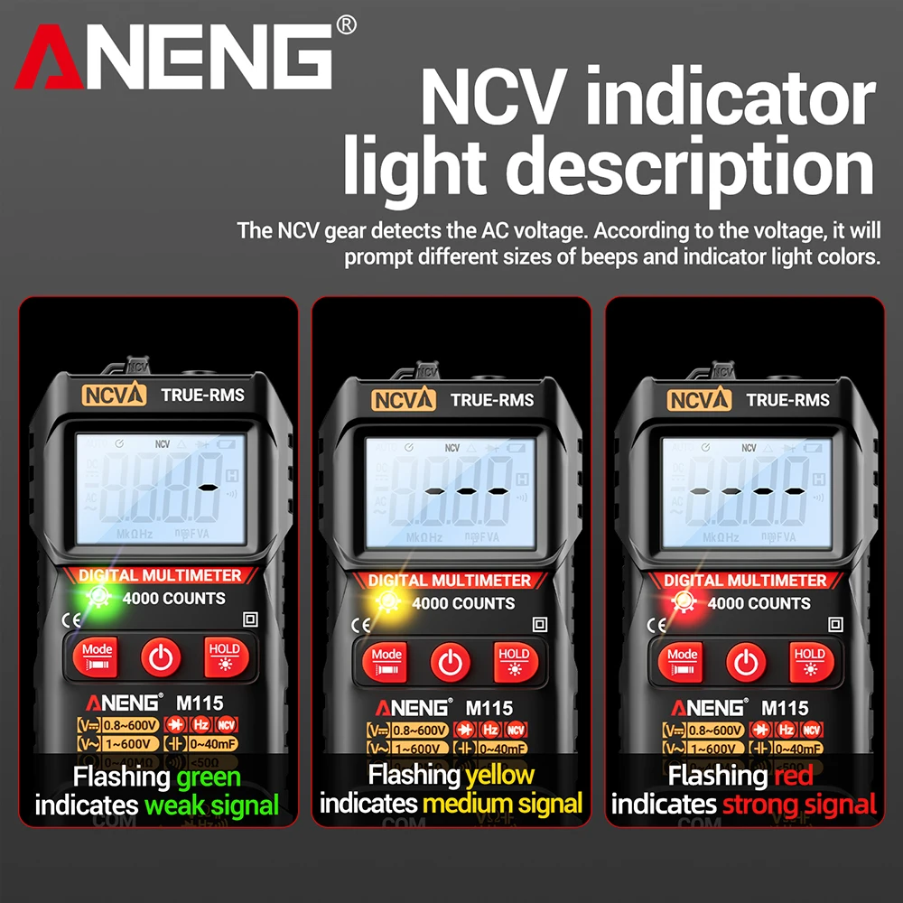 ANENG M115 Mini Digital Multim - огляд і ціна Power Tools Software