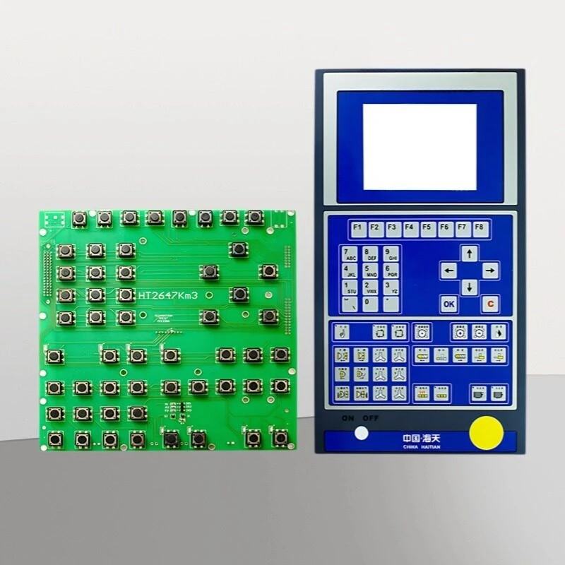 HT2647KM3 Keypad Board, F1-F8 F1-F10 Operation Keyboard for Injection Molding Machine Controller