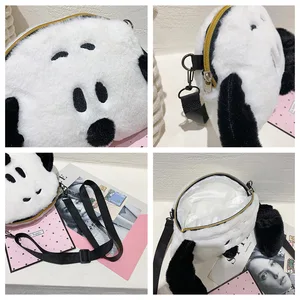Snoopy of cartoons Crossbody Bags Kawaii Toy Doll Portable Backpack Bags Casual Backpacks Christmas Gifts for friends 12 Main Sales Snoopy Backpack - №8