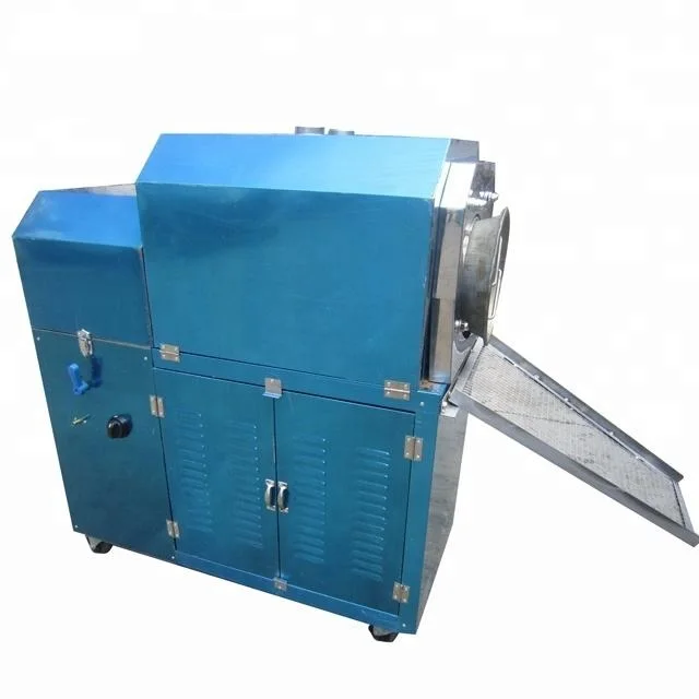 

High Capacity Cinnamon Almond Soybean Cashew Nut Roasting Machine Commercial Electric Gas Peanut Baking Roaster Machine