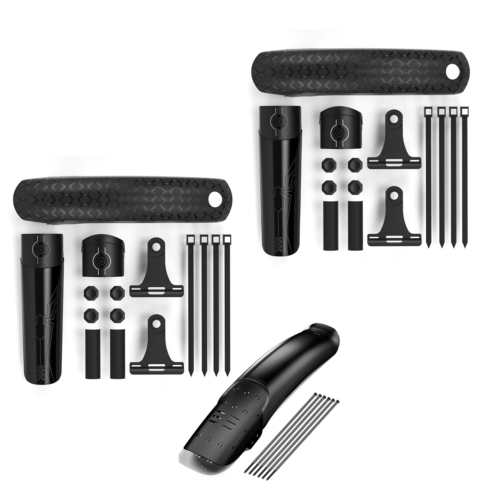 

Mountain Bike Fenders for 26 27.5 29 Inch Tire Quick-release Adjustable Long-lasting Mudguards for Riding Bike Fenders 26 Inch