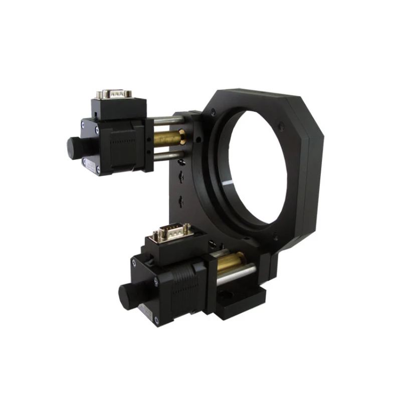 High Performance Optical Motorized Kinematic Mirror Mounts with Stepper Motor