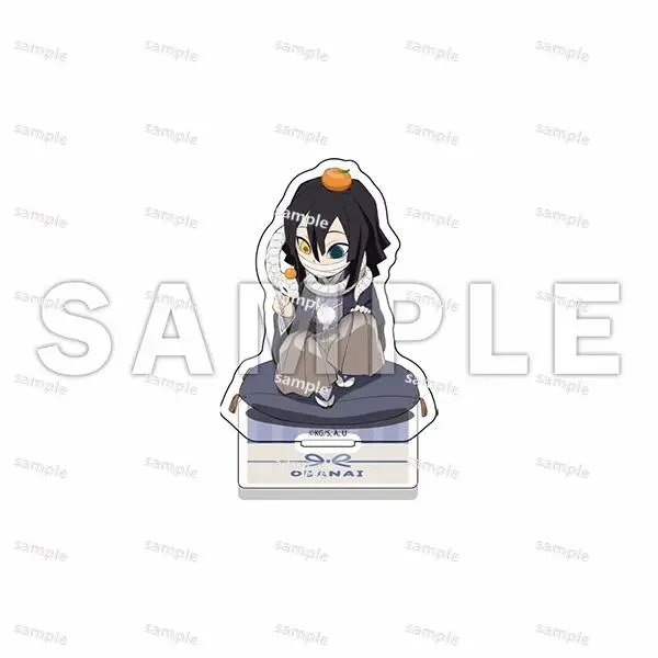 Game Iguro Obanai Tomioka Giyuu Tokitou Muichirou Himejima Gyoumei Acrylic Stand Doll Anime Mini Figure Model Cosplay Toy Gift