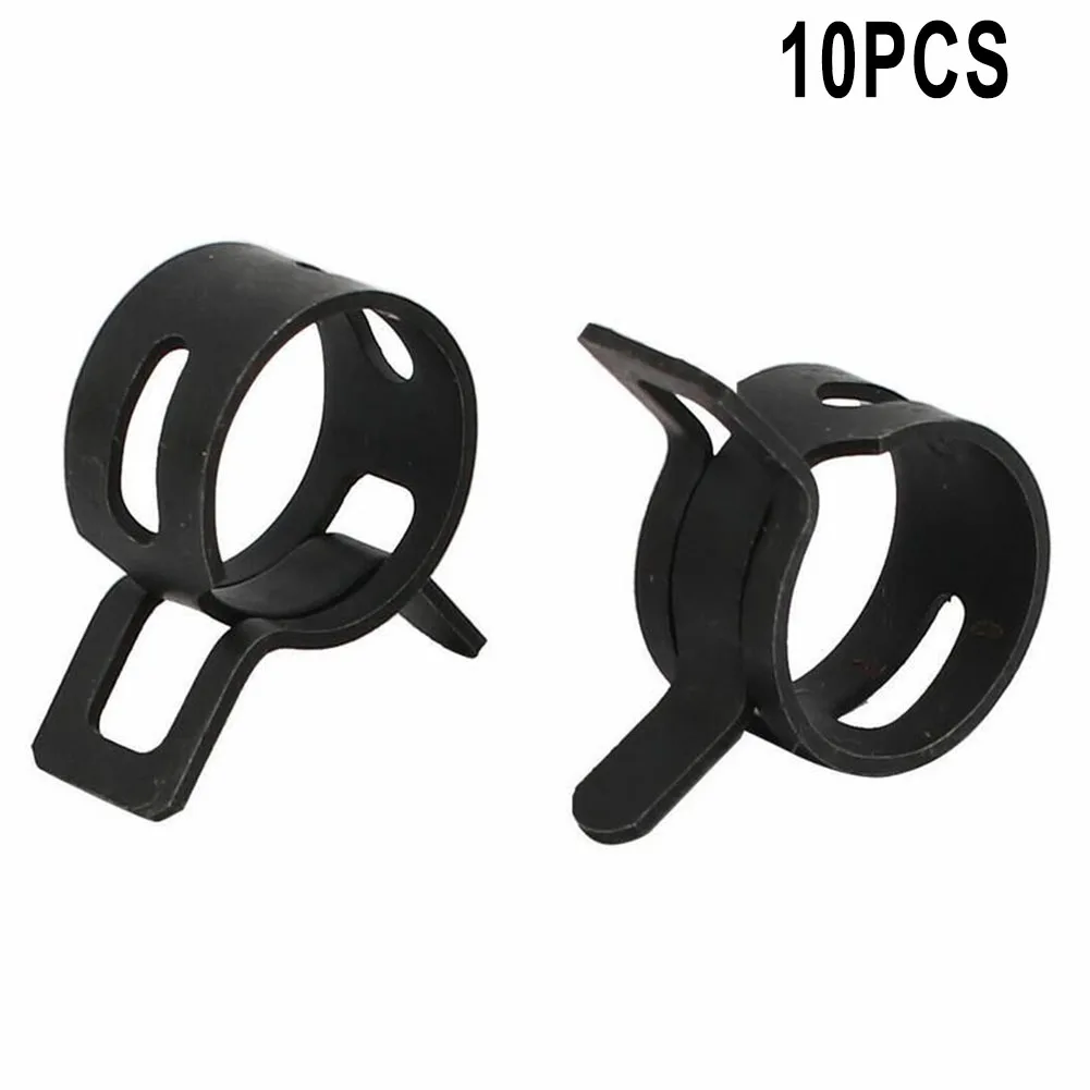 10 قطعة مقاطع الربيع لخراطيم الوقود وأنابيب المياه 5/16 بوصة مقاطع خرطوم السيليكون القابلة لإعادة الاستخدام لصيانة الضغط