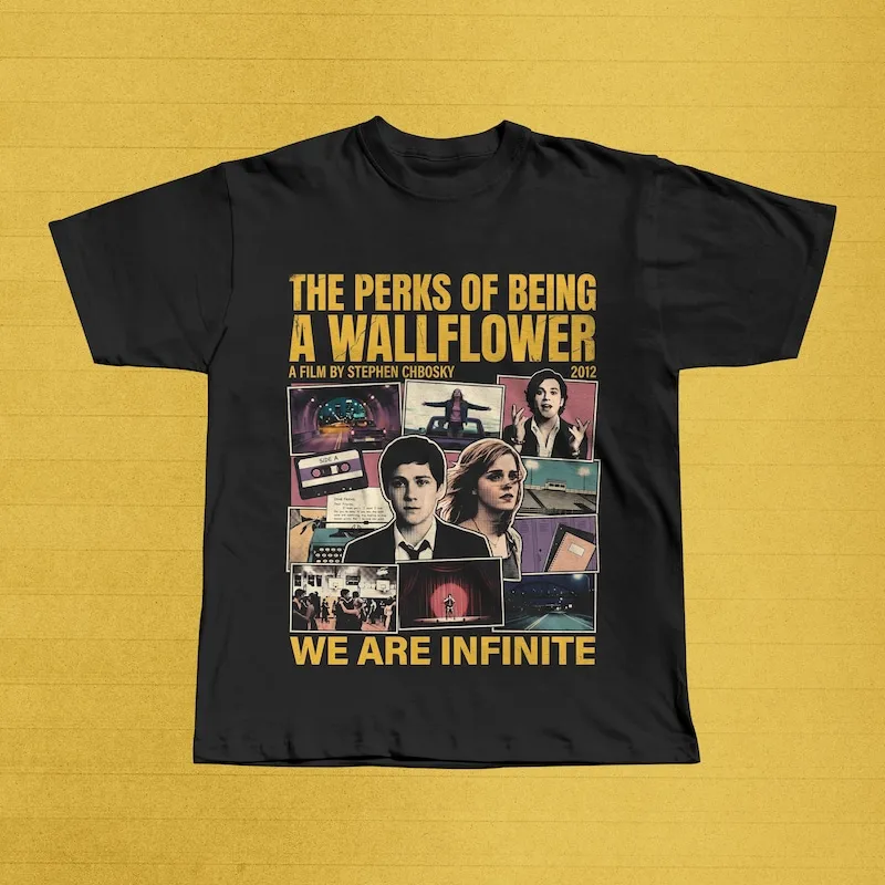 Perks of Being a Wallflower Movie Collage Graphic Tee, We Are Infinite T-Shirt
