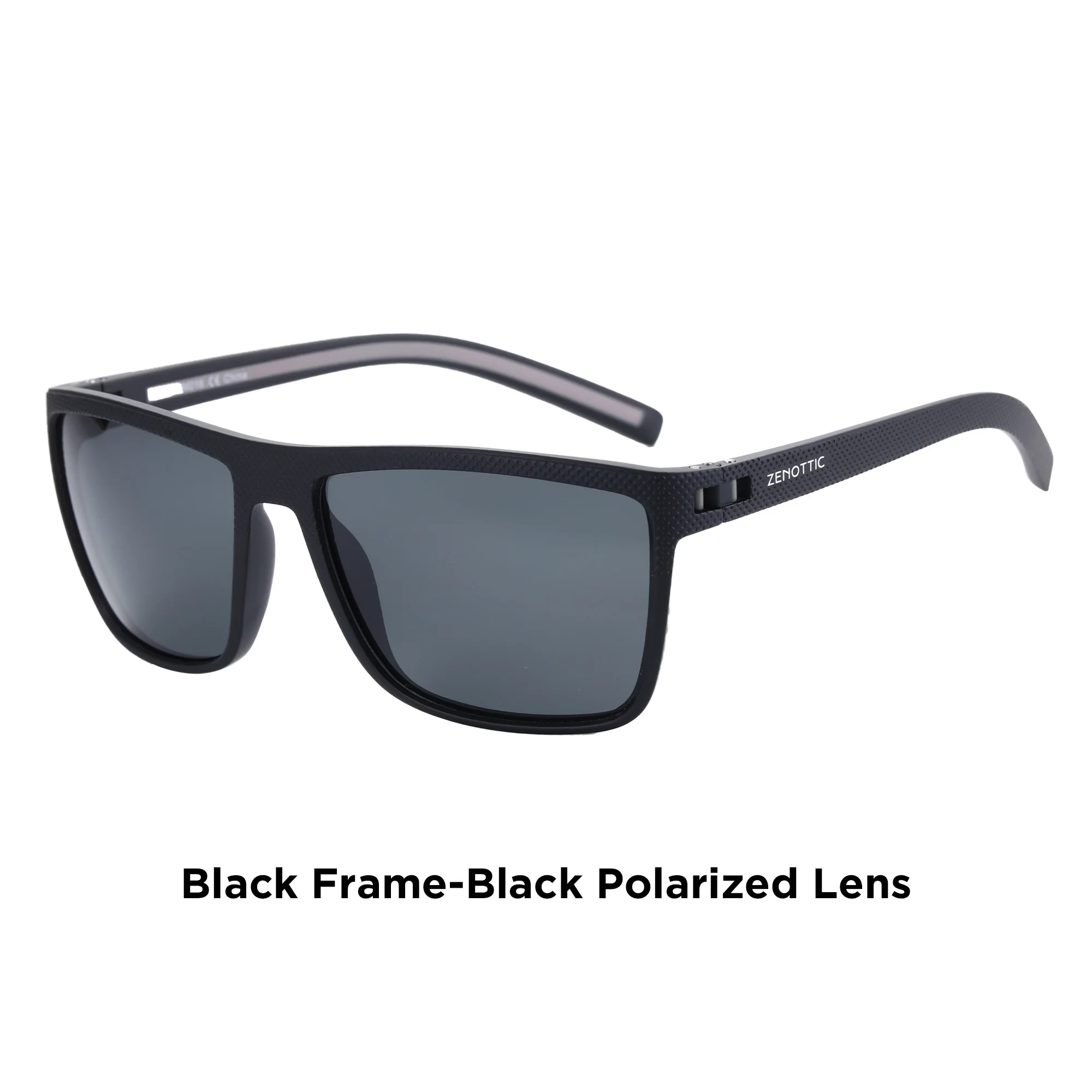 ZENOTTIC Square Sunglasses Black 3