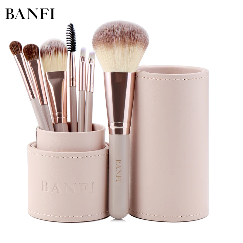 

7pcs Makeup Brushes Set Beauty Makeup Brush тени для век Cosmetics Pincel Blush Foundation Eyeshadow Concealer кисти для макияжа