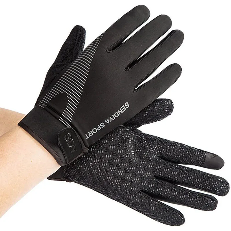 Workout Gloves Weight Lifting - Full Palm Protection & Extra Grip Gym Fishing Fencing Full Finger Gloves ForTraining Fitness