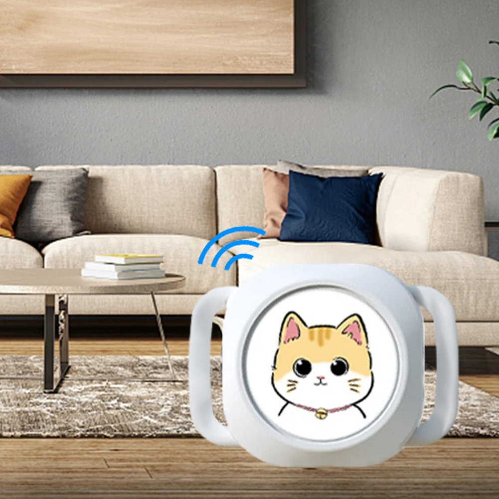 Pelacak GPS Anti-Hilang, Pencari Lokasi, Pelacak Aktivitas Pintar Kompatibel dengan Bluetooth untuk Anjing, Kucing, Anak-Anak, Hewan Peliharaan, Gantungan Kunci, Dompet, Koper