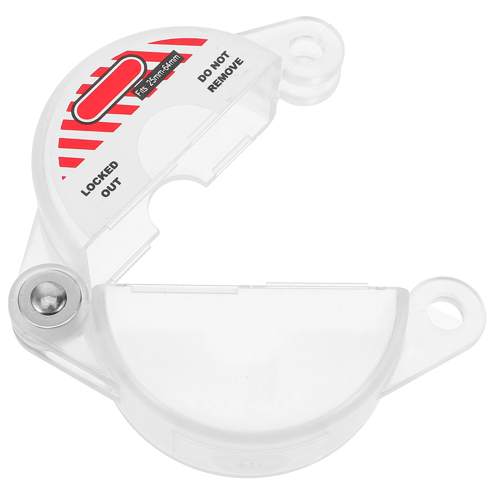 

Valve Lock Lockable Gates Locking Device Latch Door Keeper Water Cover Tap Corrosion Resistant Transparent Design