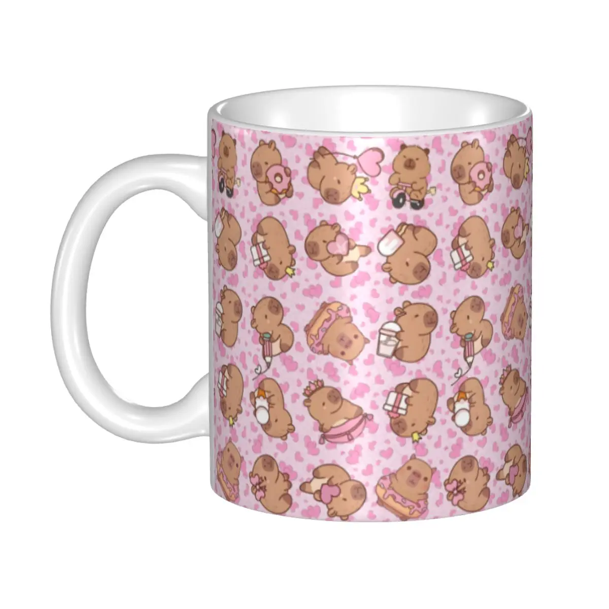 

Customized Funny Capybara Coffee Mug DIY Ceramic Mug Creative Present