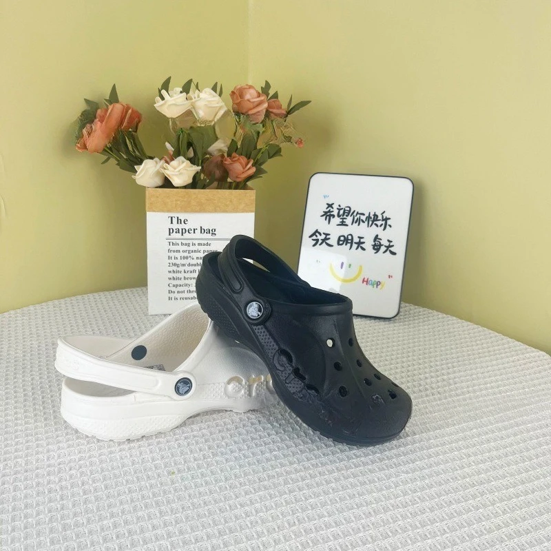 남녀 공용 커플 슬리퍼 샌들 속이 빈 패션 고급 야외 미끄럼 방지 시원한 슬리퍼 2025