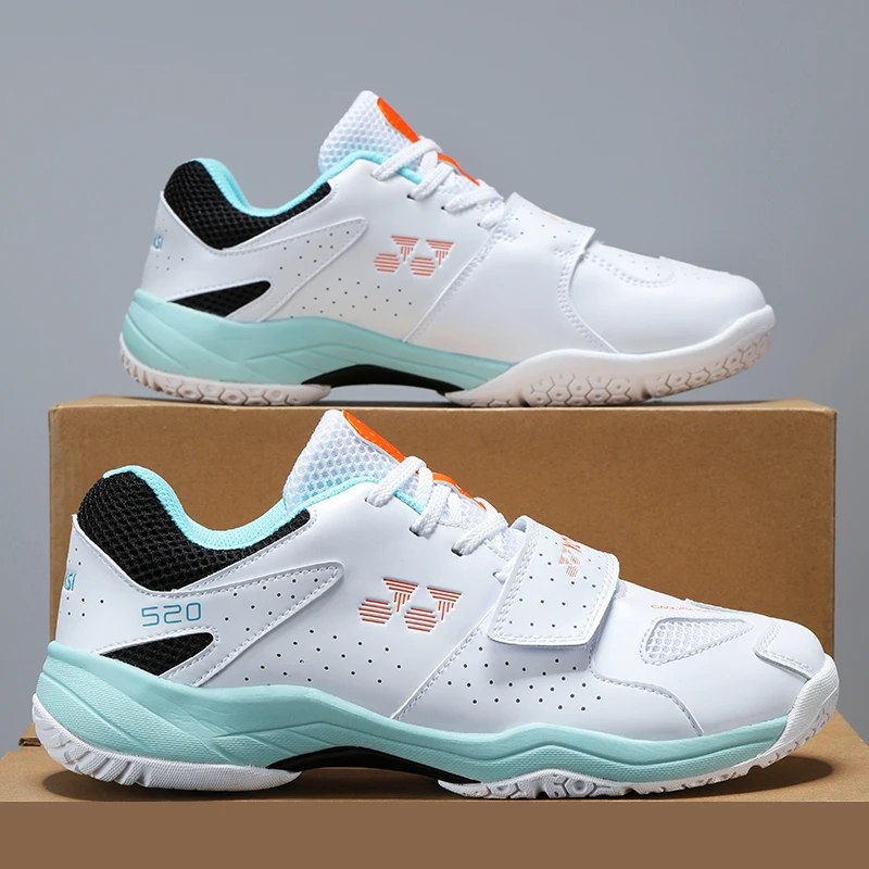 Adult Sports Shoes Indoor Sports Hall Lightweight and Breathable Badminton Shoes Indoor Sports Hall Badminton Tennis Shoes 35-45