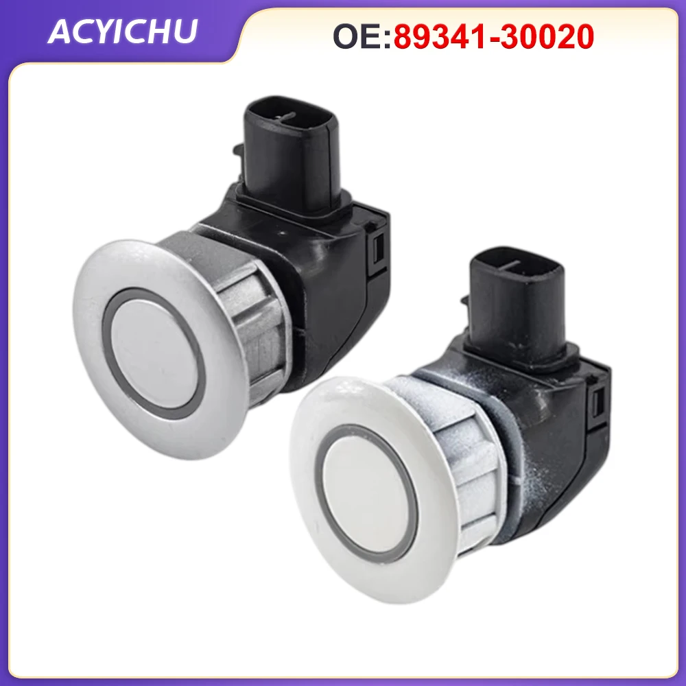 89341-30020 PDC Parking Ultrasonic Sensor For Toyota Crown Majesta Lexus IS250 IS350 GS300 89341-30020-A0 White Sliver Black
