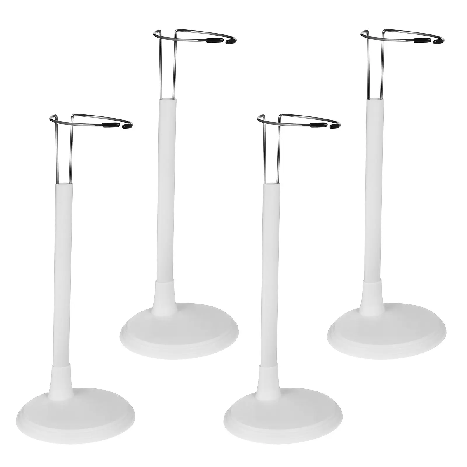 4Pcs Large Base Figure Display Stand Holder Adjustable Support Frame for Action Figures Home Decor Display Rack