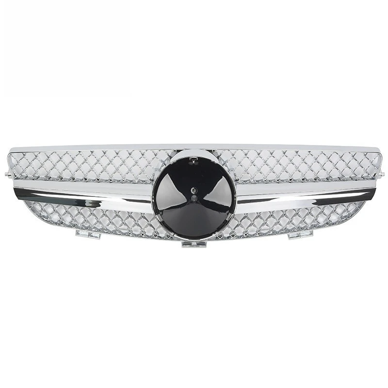 

Suitable for Mercedes-Benz CLK-class W209, a horizontal modified car, front face middle mesh 2003-2009 air intake grille