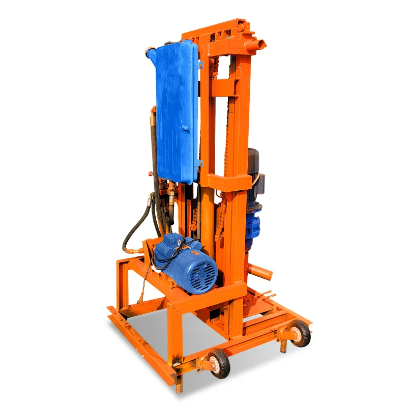 Customized Portable Handheld Water Well Drilling Rig - 100m Electric Mini Lightweight Home Hydraulic Drilling Machine