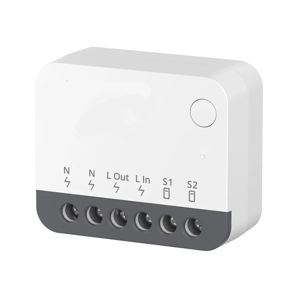 Automated Lighting Control ZBMINIR2 Smart Switch Smart Switch Voice Assistant Compatible Automated Lighting Control For Alexa