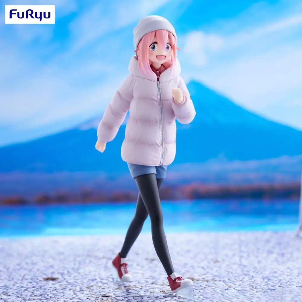 Genuine In Stock Furyu Trio-Try-It Laid-Back Camp Season 3 Nadeshiko Kagamihara Figure Anime Model Toy Collectible