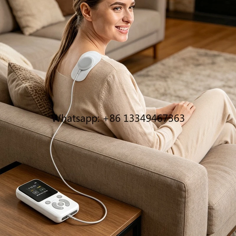 Easy-to-Use Wireless TENS Unit Intelligent Heat Therapy Massager for Professional Pain Management