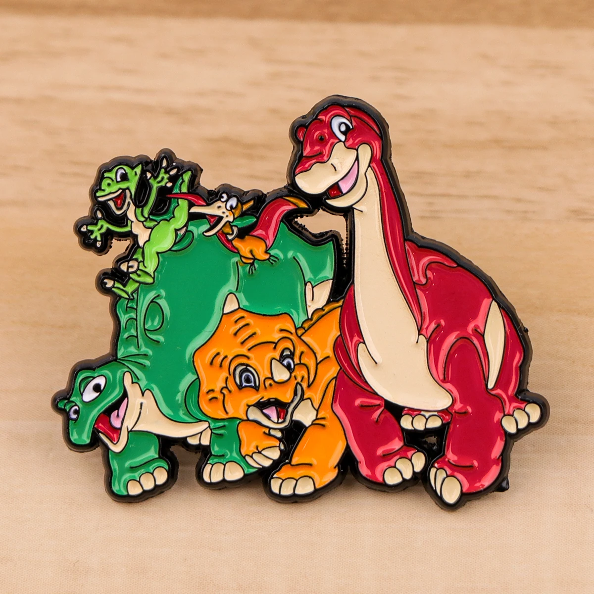 Cartoon Dinosaur Enamel Pin Brooches For Women Lapel Pins Badge on Backpack Costume Accessories Fashion Jewelry Gifts for Friend