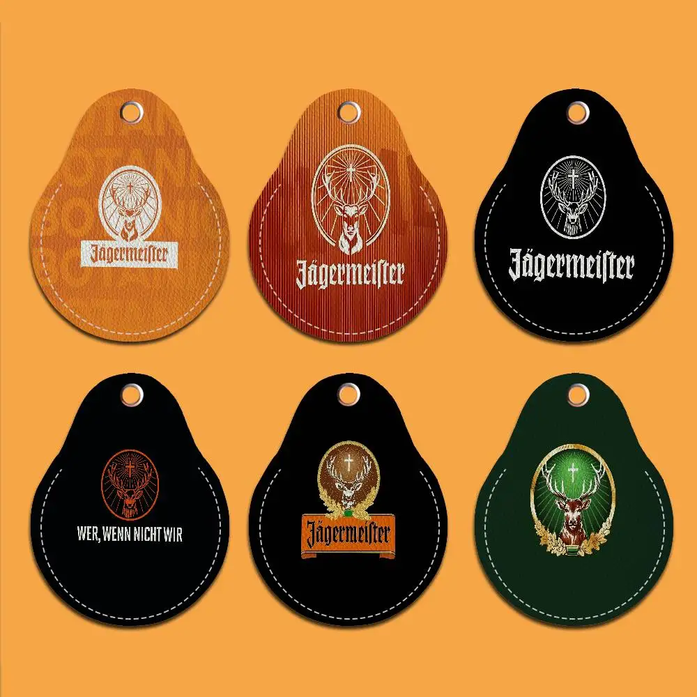 

Fashion Drinks J-Jagermeisters Water Drop Access Card Case Anti-lost Fingerprint-proof Card Holder Keychain Accessories
