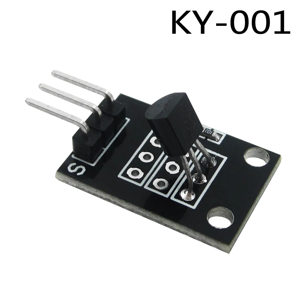 

100pcs KY-001 3pin DS18B20 18B20 Temperature Measurement Sensor Module Diy Starter Kit KY001